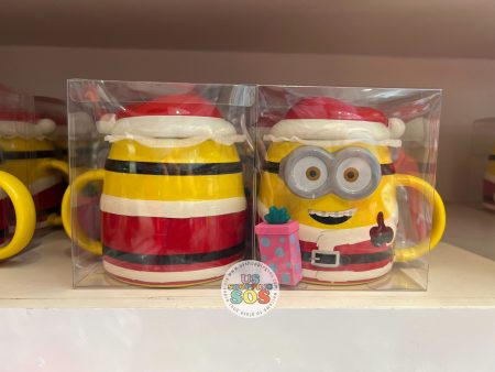 Universal Studios - Despicable Me Minions Christmas - Santa Otto Mug with Lid For Discount