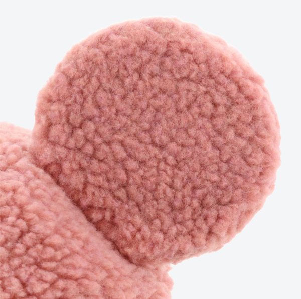 TDR - Fluffy Fluffy Warm Goods x Mickey Mouse Faux Sherpa Hat with Ear (Color: Pink) (Release Date: Oct 26) Fashion