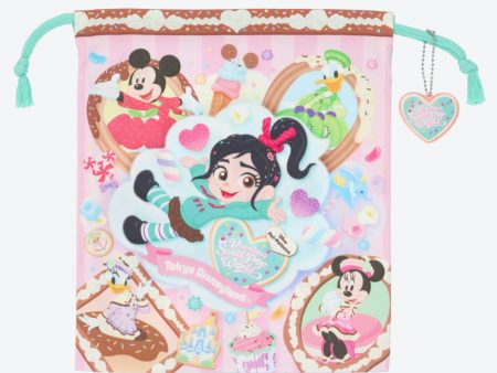 TDR - Vanellope s Sweets Pop World Collection x Vanellope & Disney Friends Drawstring Bag (Release Date: Jan 14, 2025) Cheap