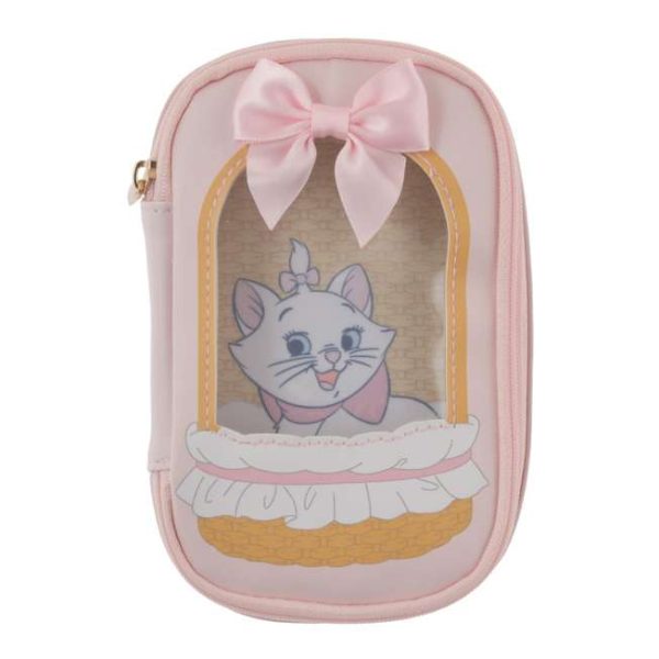 JDS - Marie The Fashionable Cat Pouch with Strap and Clear Window (Size S) For Discount