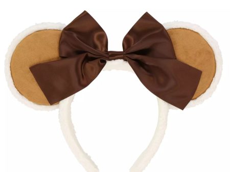 TDR - Minnie Mouse  Suede  Leather Fluffy Ear Headband (Release Date: Nov 28, 2024) For Cheap