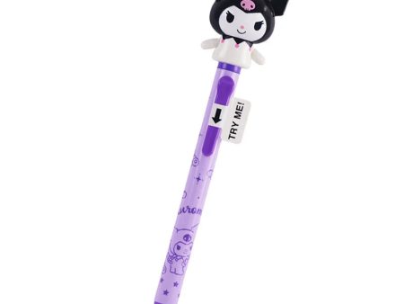 Japan Sanrio - Kuromi Bye Bye Action Ballpoint Pen Online Hot Sale