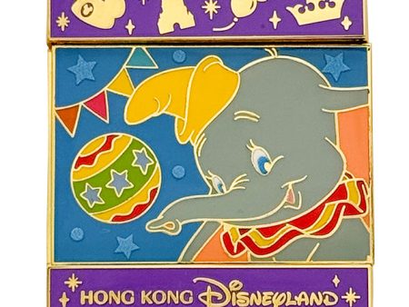 HKDL - Flipping Slide Collection - Dumbo Limited Edition Pin (Limited 500) Online Hot Sale