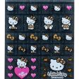 Japan Sanrio - Hello Kitty 90s Tile Sticker (Leopard) Supply