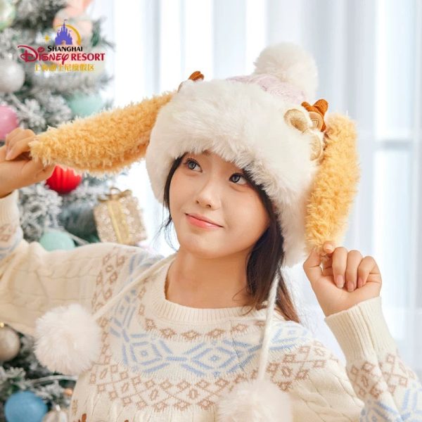 SHDL - Duffy & Friends 2024 Winter Collection x CookieAnn Fluffy Eat Hat for Adults Online Hot Sale