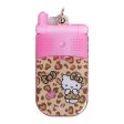 Japan Sanrio - Hello Kitty Slide Glass Holder (Leopard) Supply