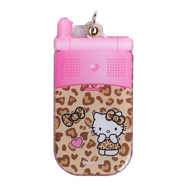 Japan Sanrio - Hello Kitty Slide Glass Holder (Leopard) Supply