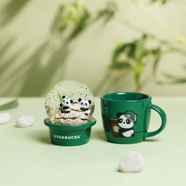 Starbucks Hong Kong - Into the Panda-Dise Snowglobe Mug 3 oz (Release Date: Feb 1, 2025) Sale