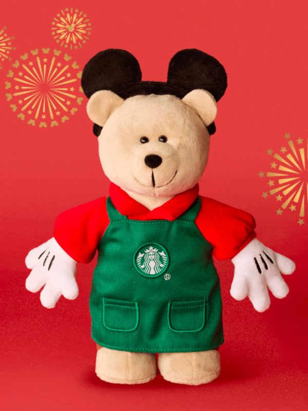 Starbucks China x Disney - Chinese New Year 2025 - 6S. Mickey Bearista Plush Toy Online Sale