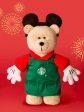 Starbucks China x Disney - Chinese New Year 2025 - 6S. Mickey Bearista Plush Toy Online Sale