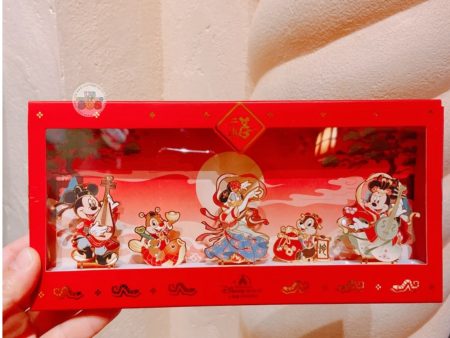 SHDL - Mickey & Friends Lunar New Year 2025 Collection x Mickey & Friends Metal Bookmarks Set For Discount