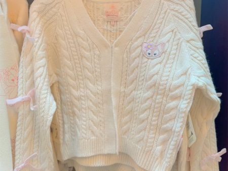 HKDL - Duffy & Friends x LinaBell with Ribbons Knit Open Front Cardigan for Adults Online