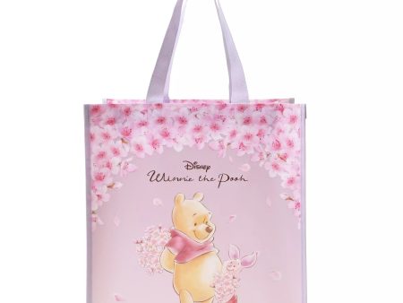 JDS - Cherry Blossom Sakura 2025 Collection x Winnie the Pooh & Piglet Shopping Bag Eco Bag (Release Date: Jan 21, 2025) Online Sale