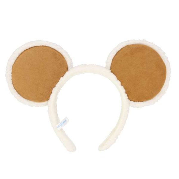 TDR - Mickey Mouse  Suede  Leather Fluffy Ear Headband (Release Date: Nov 28, 2024) Supply