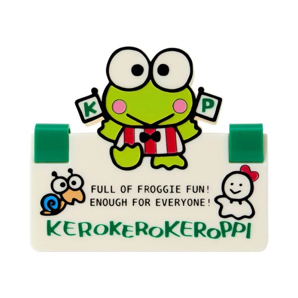 Japan Sanrio - Kero Kero Keroppi Clips (Everyday items, Sanrio forever) Hot on Sale