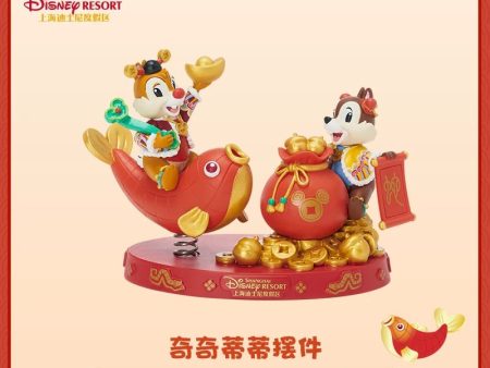 SHDL - Mickey & Friends Lunar New Year 2025 Collection x Chip & Dale Bobbin Head Figure Online