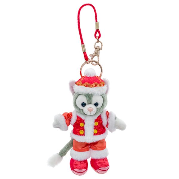 HKDL - 2025 Lunar New Year Duffy and Friends x Gelatoni Plush Keychain Fashion