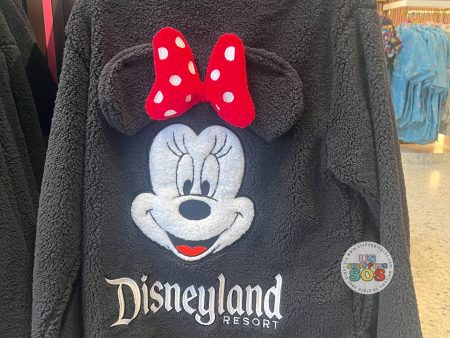 DLR WDW - Cakeworthy Minnie Mouse Black Sherpa Jacket (Adult) Cheap