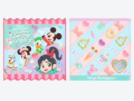 TDR - Vanellope s Sweets Pop World Collection x Vanellope & Disney Friends Mini Towels Set (Release Date: Jan 14, 2025) Supply