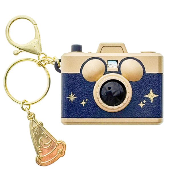 HKDL - Fantasia 2000 Sorcerer Mickey Camera Slideshow Keychain on Sale