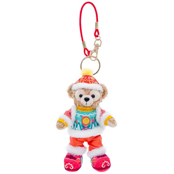 HKDL - 2025 Lunar New Year Duffy and Friends x Duffy Plush Keychain For Cheap