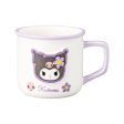 Japan Sanrio - Kuromi Enamel-style Mug For Discount