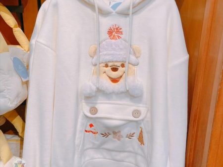 SHDL - Winnie the Pooh & Friends Winter 2024 x Winnie the Pooh Pullover Hoodie for Adults Online