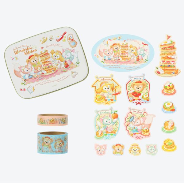 TDR - Duffy & Friends  Wonderful Kitchen  Collection x Masking Tapes & Stickers Set (Release Date: Jan 15, 2025) on Sale