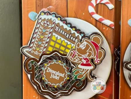 DLR - Christmas 2024 - Disneyland Hotel Minnie Mouse Limited Edition Gingerbread Pin Fashion