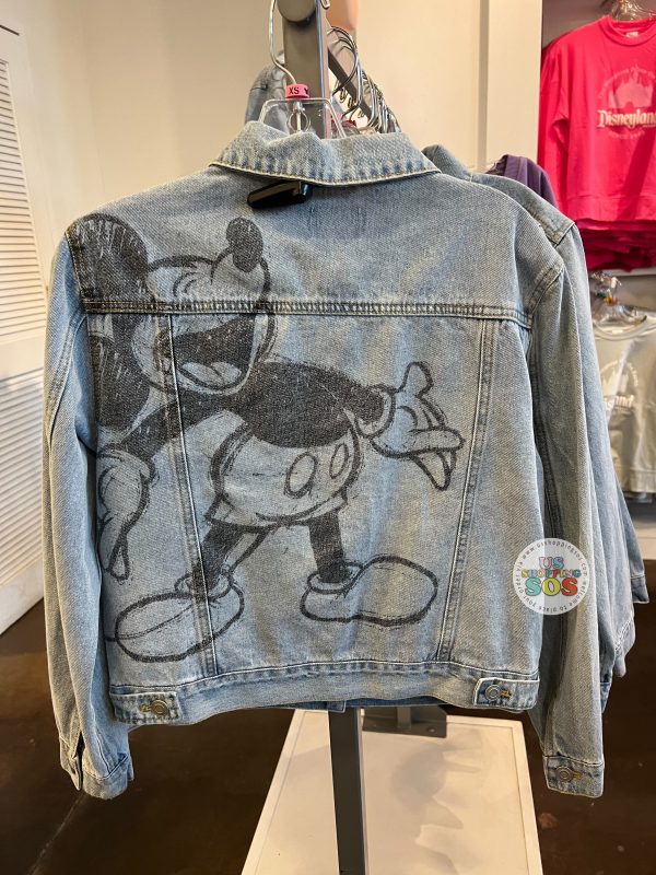 DLR WDW - Mickey Sketches Denim Jacket (Adult) Hot on Sale