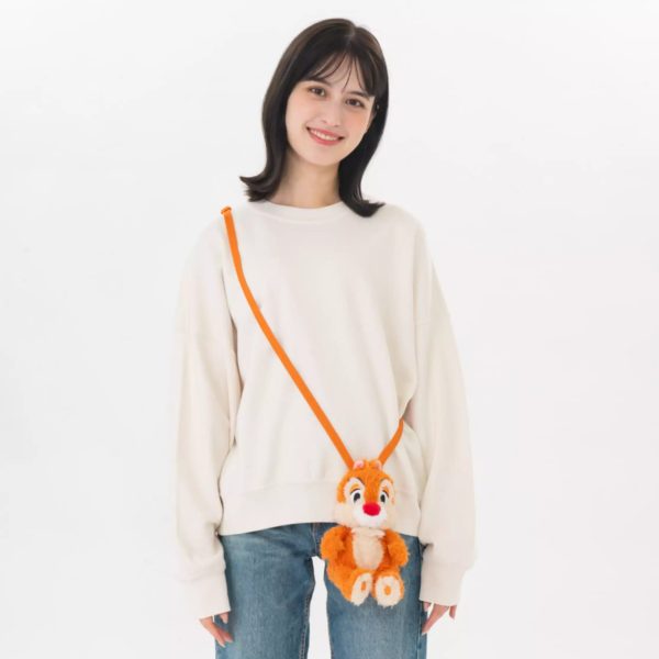 TDR - Dale  Fluffy Plushy  Plush Toy Shaped Shoulder Bag (Release Date: Nov 28, 2024) Cheap