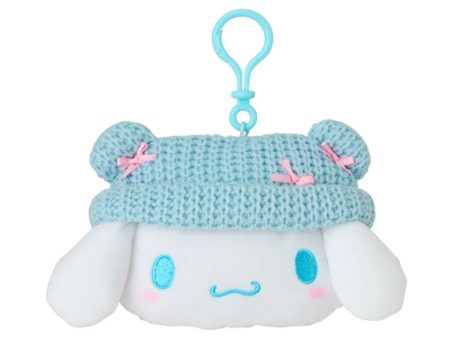 Japan Sanrio - Cinnamoroll Face-Shaped  Knitted Hat with Ears  Mini Pouch Online