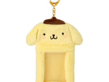 Japan Sanrio - Pompompurin Boa Fabric Trading Card Holder (Enjoy Idol) For Cheap