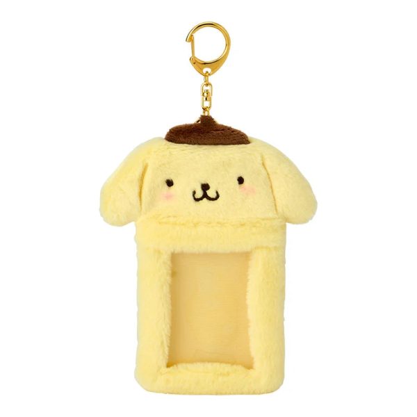 Japan Sanrio - Pompompurin Boa Fabric Trading Card Holder (Enjoy Idol) For Cheap