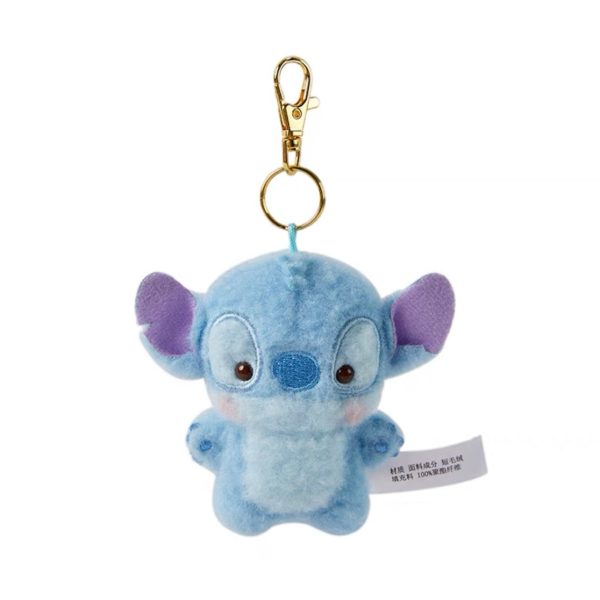 SHDS - Fluffy Flat Stitch Plush Keychain Supply