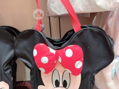 HKDL - Minnie Mouse Big Face Tote Bag on Sale