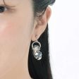 JDS - Asymmetrical Gift Lucifer  Ribbon  Earrings (Release Date: Nov 26, 2024) Sale