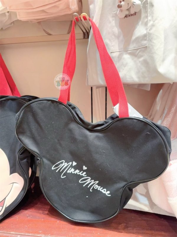 HKDL - Minnie Mouse Big Face Tote Bag on Sale