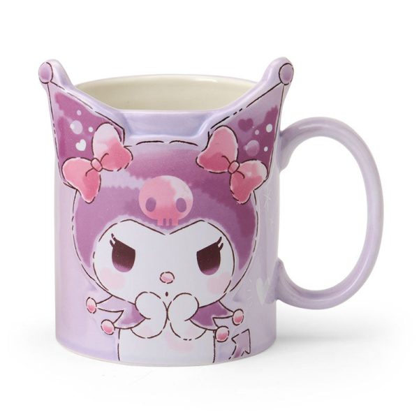 Japan Sanrio - My Melody & Kuromi Kiss Pair Mug Fashion