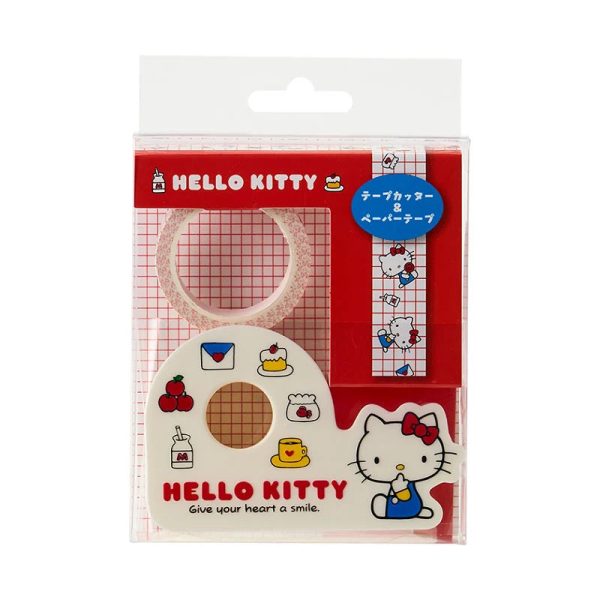 Japan Sanrio - Hello Kitty Tape Cutter & Paper Tape (Everyday items, Sanrio forever) Cheap