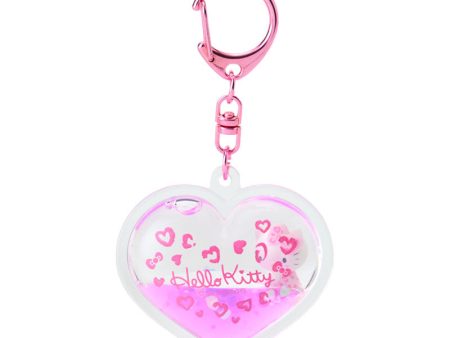 Japan Sanrio - Hello Kitty Gal Dome Keychain  (Leopard) Pink Online