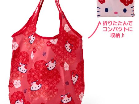 Japan Sanrio - Hello Kitty Japanese Pattern Eco Bag Cheap