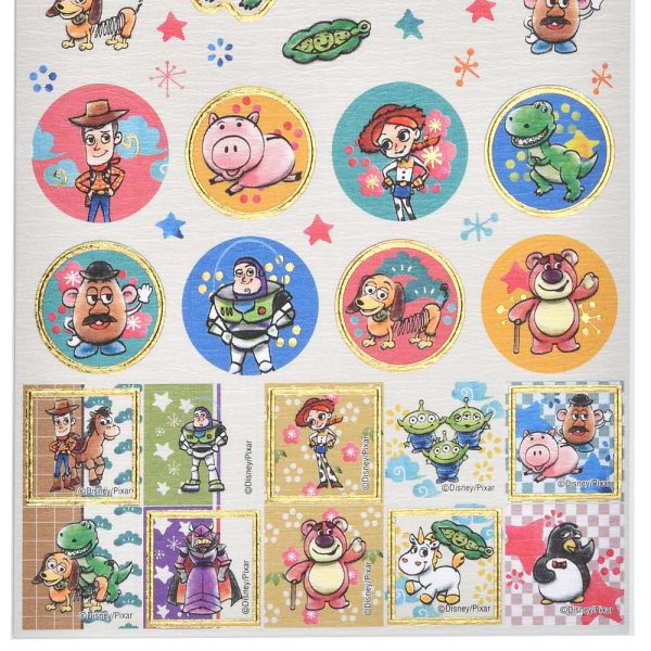 JDS - New Year 2025 - Toy Story Seal Sticker Japanese Paper Style Sticker (Release Date: Dec 6, 2024) Fashion