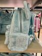 DLR WDW - Loungefly Minnie Baby Blue Tinsel Faux Fur Backpack Online Sale