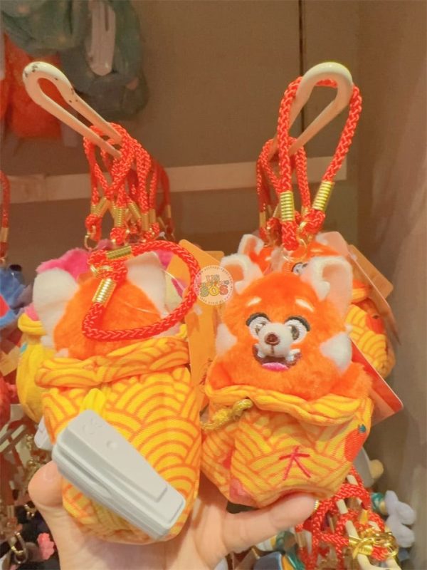 HKDL - Chinese Lunar New Year 2025 Collection x Turning Red Mei Mei Fortune Pouch Bag Charm Sale