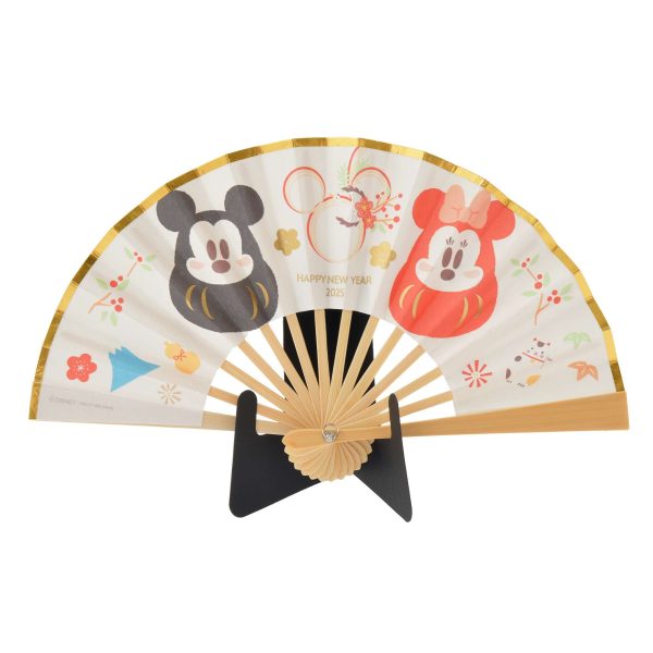 JDS - New Year 2025 - Mickey & Minnie Fan with Stand (Release Date: Dec 6, 2024) Sale