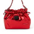 Japan Sanrio - Hello Kitty Metallic Drawstring Shoulder Bag (Color: Red) Online Hot Sale