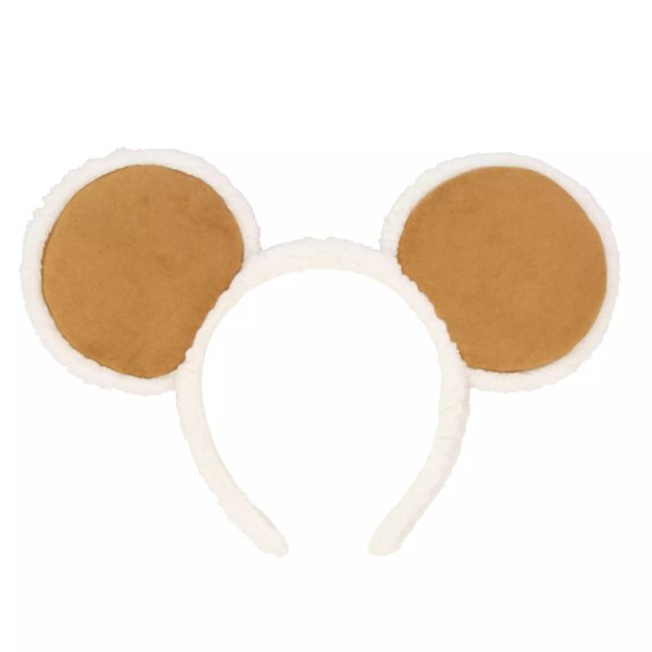 TDR - Mickey Mouse  Suede  Leather Fluffy Ear Headband (Release Date: Nov 28, 2024) Supply