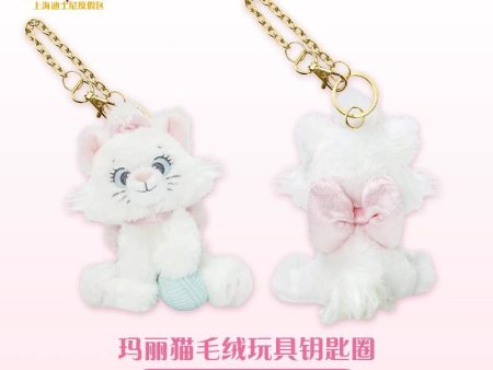 SHDL - Disney Cats  Paw Paw  Party x Marie Plush Keychain For Discount