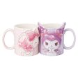 Japan Sanrio - My Melody & Kuromi Kiss Pair Mug Fashion